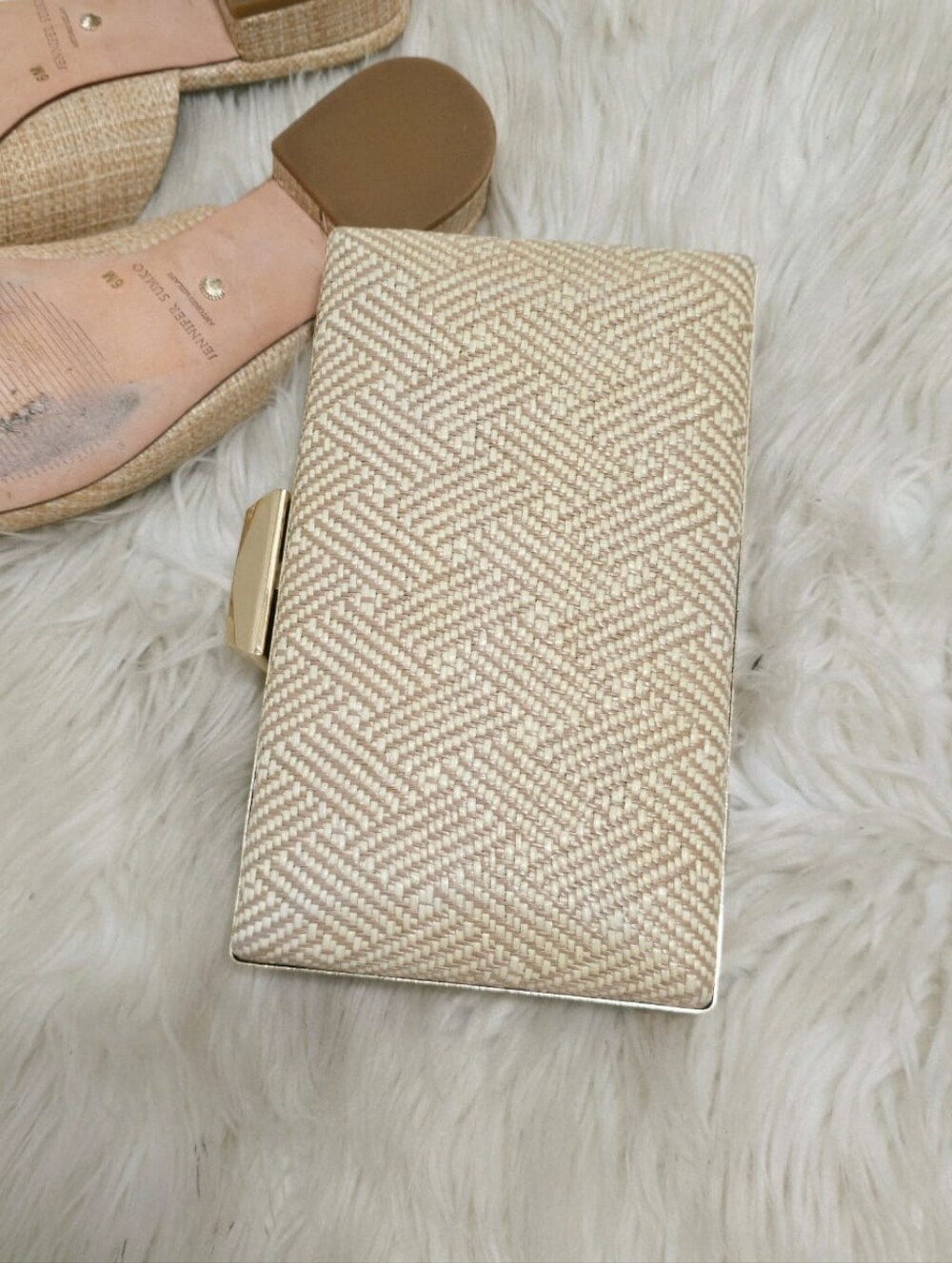 Antonio Melani x Jennifer Sumko Neuchatel woven mule With a Matching Purse - Picture 6 of 9